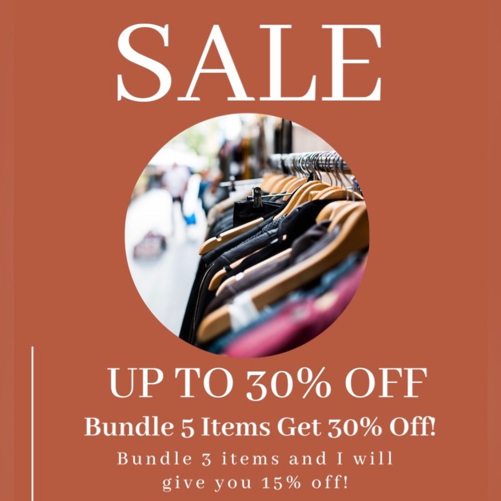SALE! Make a bundle on my items and get discounts!